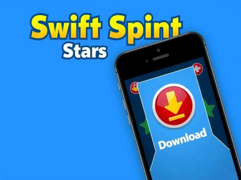 Download Swift Sprint Stars Swift Sprint Stars download button on mobile screen